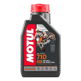Óleo De Motor Motul Sintético 2t Para Motos E Quadriciclos De 1 Unidade X 1l