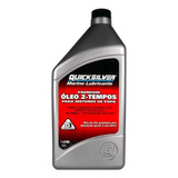 Óleo De Motor Quicksilver 2 Tempos Tc w3 2 Tempos Para Veículos Náuticos De 1 Unidade X 1l