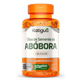Oleo De Semente De Abobora Katiguá 500mg 60 Caps Vit E Sabor Natural