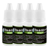 Óleo De Silicone Para Pistola De Pressão Revólver Leão 4un