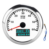 Óleo De Temperatura Da Água Do Tacômetro 3 Em 1 6000 Rpm
