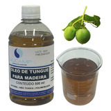 Óleo De Tungue Polimerizado Impermeabiliza Madeira 500 Ml
