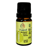 Óleo Essencial De Citronela 100 Puro 10ml Vverd