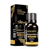 Óleo Essencial De Olíbano Premium Frankincense 100 Puro Propriedades Relaxantes Revitalizantes E Espirituais Auxilia Na Meditação E Saúde Da Pele Ideal Para Aromaterapia Massagem E Difusores Vegano E Cruelty Free Qualidade Terapêutica 10ml ESSENITY