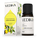 Óleo Essencial Vedika Limão Siciliano 10ml   100  Puro