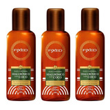Oleo Fixed Corporal Hialuronico Com Coco 120ml Kit Com 3un