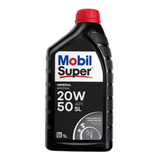 Óleo Lubrificante Motor 20w50 Sl Mineral Mobil Super 1 Litro