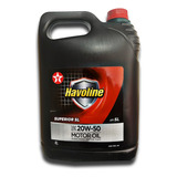 Oleo Lubrificante Motor 20w50 Texaco Sl Motor Oil 4 Litros