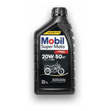 Óleo Lubrificante Motor Mobil Super Moto 4t 20w 50 Mineral 1