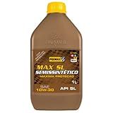 Óleo Lubrificante SAE 10W 30 API SL Semissintético BARDAHL 1L