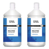 Óleo Massagem Neutro 1 Litro D Agua Natural Kit 02 Unidades