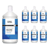 Óleo Massagem Neutro 1 Litro D Agua Natural Kit 06 Unidades