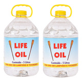 Óleo Mineral P Tocheiro Lamparinas Jardim Life Oil 10 Litros