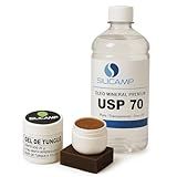 Oleo Mineral Usp E Gel De Tungue Para Tabua De Corte Hidratar E Impermeabilizar
