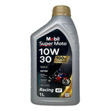 Óleo Mobil Super Moto 10w30 100 Synthetic Racing 4t