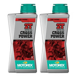 Óleo Motorex 2 Tempos Cross Power Kit Com 2 Litros