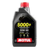 Óleo Motul 4t 5000 20w50 1 Litro Hc tech Semissintético
