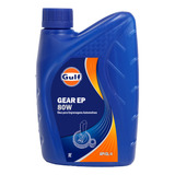 Óleo P trans Gulf Gear Ep Sae 80w Api gl 4 Cx 24 1 L