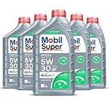 Óleo Para Motor Carro Kit Revisão E Trocas Lubrificante Original Mobil 5w30 Sintético 5 Litros