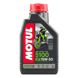 Óleo Para Motor De Moto Motul 5100 15w 50 4t 1l