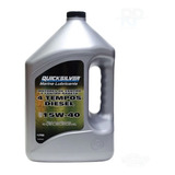Óleo Quicksilver Mercury Diesel 15w40 Motor Centro Rabeta 4t