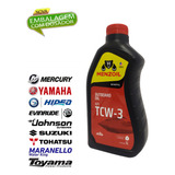Óleo Tcw3 Menzoil Motores Popa Johnson Evinrude 2t 1 Litro