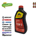 Óleo Tcw3 Menzoil Motores Popa Johnson Evinrude 2t Kit 4 Lts