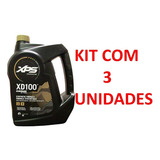 Óleo Xd 100 2 Tempos Evinrude Etec Johnson Kit Com 3 Unid 