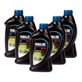 Óleo Yamalube Náutico 2 Tempos Tc w3 1 L Kit C 5 Unidade