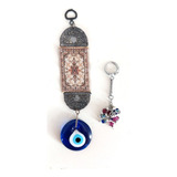 Olho Grego Amuleto Da Sorte Chaveiro E Pêndulo Para Porta