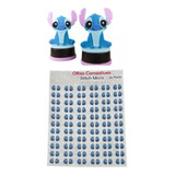 Olhos Comestiveis Stitch Micro 66 Pares