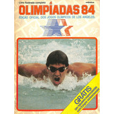 Olimpíadas 84 Los Angeles Com Jogo Encarte Livro Ilustrado