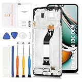 Olivechard Para Xiaomi Redmi 13C 17-1 Cm OEM Tela LCD Substituição Com Moldura Preta Midnight Original IPS LCD Display Touch Digitalizador Montagem De Tela