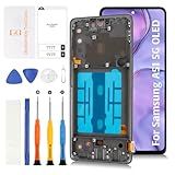 Olivechard Tela LCD OLED Para Samsung Galaxy A51 5G -suporte Para Impressões Digitais- 16-4 Cm - Moldura Preta SM-A516U A516F-N-B Display Touch Digitizer Assembly