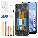 Olivechard Tela LCD Original A03 Core OEM Moldura Preta Para Samsung Galaxy A03 Core A032F A032M Tela LCD De 6 5 Polegadas Kit De Montagem Digitalizador De Substituição