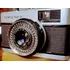Olympus Trip 35 + Flash Olympus  = Laica Radio Som Decoração