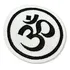 Om Aum Ohm Yoga Patch Bordado Para Roupa Kimono Arte Marcial
