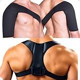 Ombreira Ortopédica Protetor Ombro Tipoia -corretor Postural Coluna Alinhador De Cervical Alivia Dores