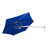 Ombrelone De Parede 3m Azul Marinho braço 1 85m capa frete Gratis