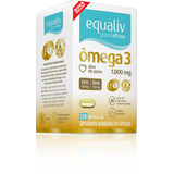 Omega 3 Saúde Do Coração E Memória 1000mg Equaliv 120 Caps Sabor Neutro