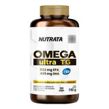 Omega 3 Ultra Tg Epa dha 120 Cápsulas Com Selo Ifos Nutrata