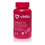 Ômega 3 Vhita 1000mg Epa Dha 60 Cápsulas Selo Ifos