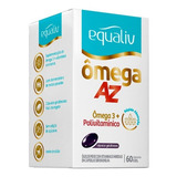 Ômega Nutri Az 60 Cápsulas Gel Equaliv Sabor Without Flavor