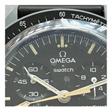 Omega X Swatch Gold Edc Limitada N 3 No Ponteiro De Ouro