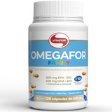 Omegafor Family 120 Caps 500mg Vitafor