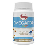 Ômegafor Family 120 Cápsulas Vitafor Ômega vitaminas