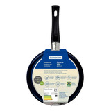 Omeleteira Tramontina Ravena 27815890 Em Alumínio Starflon Max Com Cabos Baquelite 20 Cm Cor Azul