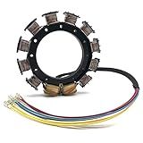 OMGparts Estator Para Mariner Mercury Force Sportjet 9 Amp Externo 40hp 125hp 2 3 4 Cilindros 2 Tempos 1987 1995 Peças De Barco 398 8778A10 174 8778K1