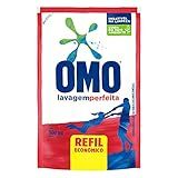OMO Sabão Líquido Refil Omo Lavagem Perfeita Refil 900Ml