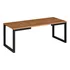 One Design Mesa De Centro Sala Apoio Sofá Decorativa Estilo Industrial Retrô Hall Área Gourmet Requinte De Canto Retangular Elegante
